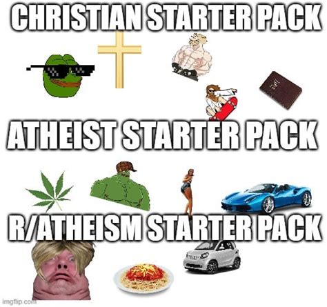 r atheism|r atheism starter pack.